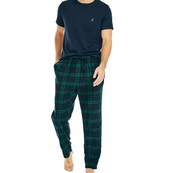 Nautica men's sleepwear 2 piece garment - Picture 1 of 8